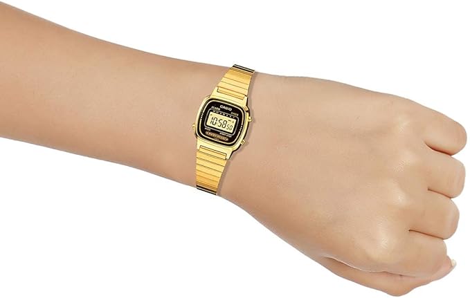 Casio Women's Yellow Dial Stainless Steel Watch - A Blend of Elegance and Precision