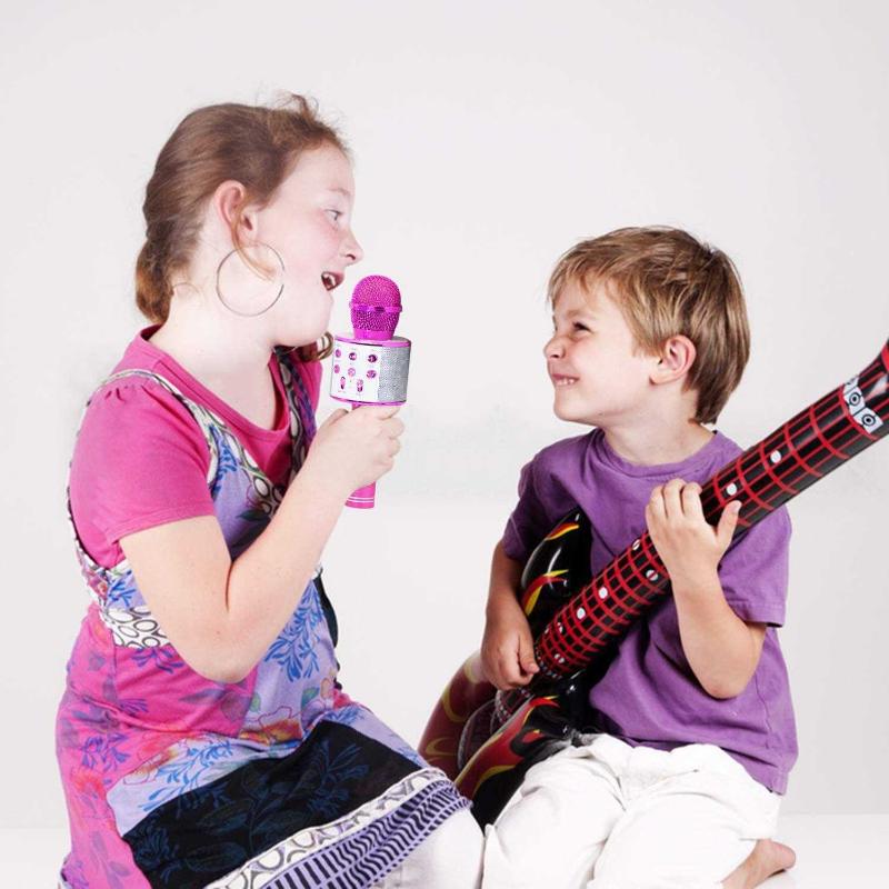 Karaoke Microphone Children's  Gift Purple